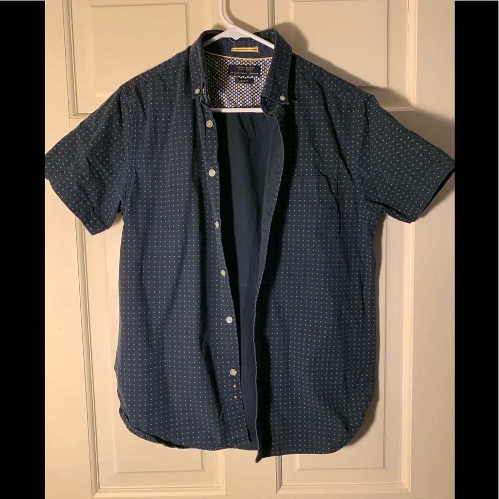 Denim&Flower Short Sleeve Button Down